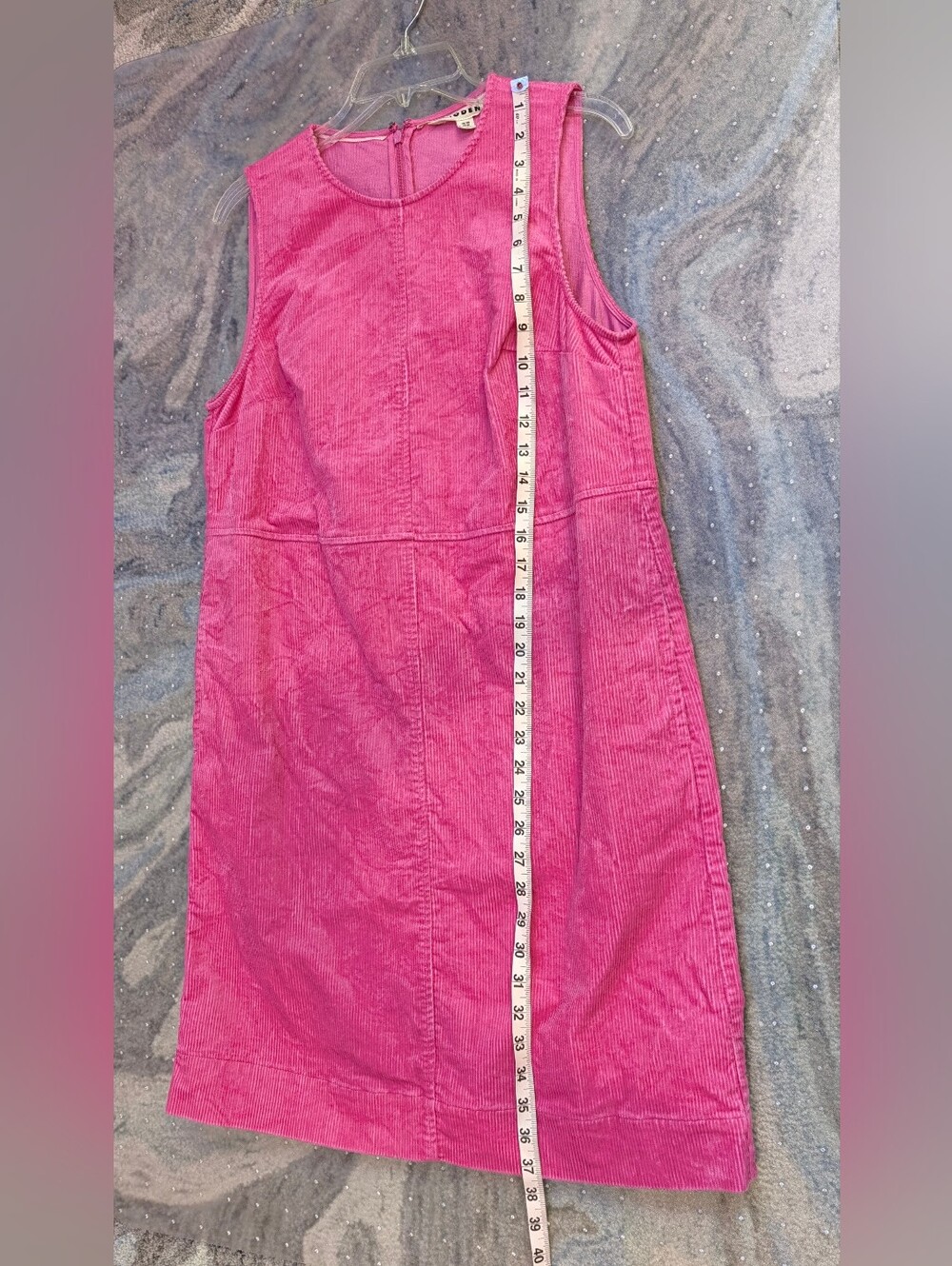 Boden Pia Cord Shift Dress in Phlox Pink Corduroy - Women’s Size US 8R/UK 12R - Picture 11 of 13